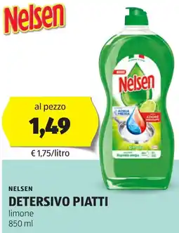 ALDI Detersivo piatti NELSEN offerta