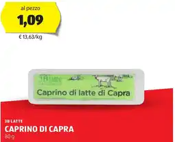 ALDI 3blatte caprino di capra offerta