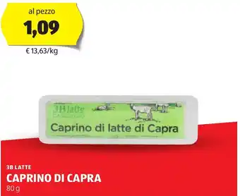 ALDI 3blatte caprino di capra offerta