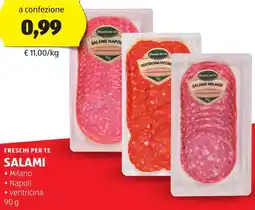 ALDI FRESCHI PER TE Salami offerta