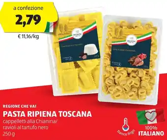 ALDI REGIONE CHE VAI Pasta ripiena toscana offerta