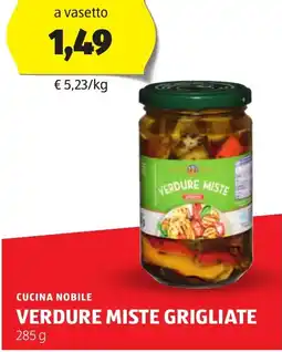 ALDI CUCINA NOBILE Verdure miste grigliate offerta