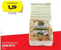 ALDI LA FATTORIA DEL PANE Gonfiotti offerta