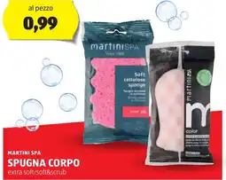 ALDI Spugna corpo MARTINI SPA offerta