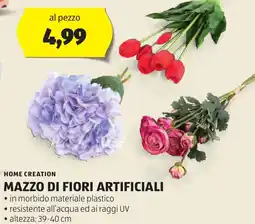 ALDI HOME CREATION Mazzo di fiori artificiali offerta