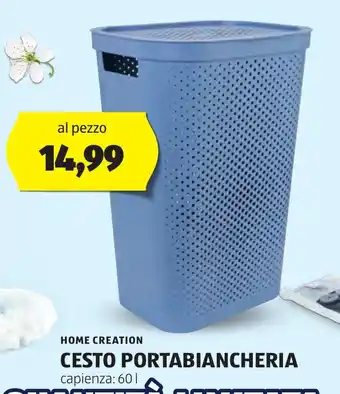 ALDI HOME CREATION Cesto portabiancheria offerta