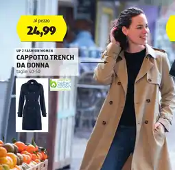 ALDI Cappotto trench da donna offerta