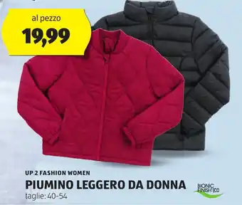 ALDI UP 2 FASHION WOMEN Piumino leggero da donna offerta