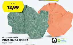 ALDI UP 2 FASHION WOMEN Pigiama da donna offerta