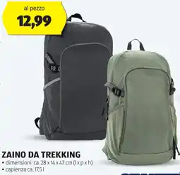 ALDI Zaino da trekking offerta