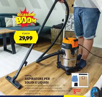 ALDI FERREX Aspiratore per solidi e liquidi offerta