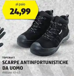 ALDI TOPCRAFT Scarpe antinfortunistiche da uomo offerta