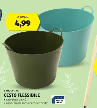 ALDI Cesto flessibile GARDENLINE offerta