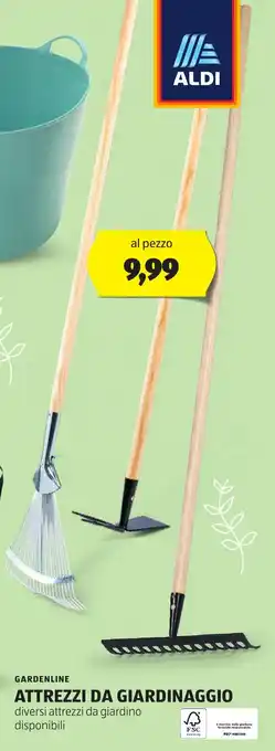 ALDI GARDENLINE Attrezzi da giardinaggio offerta