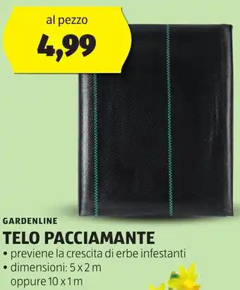 ALDI Telo pacciamante GARDENLINE offerta