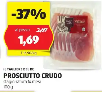 ALDI Prosciutto crudo IL TAGLIERE DEL RE offerta