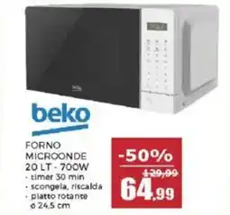 Happy Casa Beko forno microonde offerta