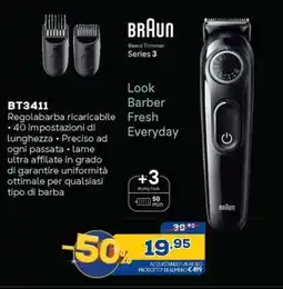 Euronics BRAUN BT3411 offerta