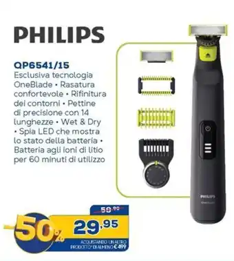 Euronics PHILIPS QP6541/15 offerta