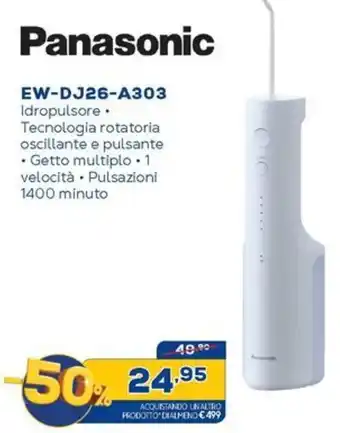 Euronics Panasonic EW-DJ26-A303 offerta