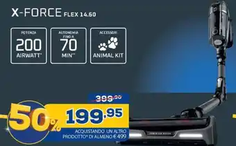 Euronics ROWENTA X-FORCE FLEX 14.60 offerta