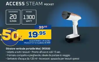 Euronics ACCESS STEAM POCKET offerta