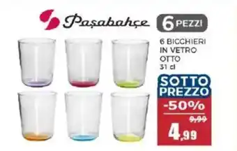 Happy Casa Paşabahçe 6 bicchieri in vetro otto offerta