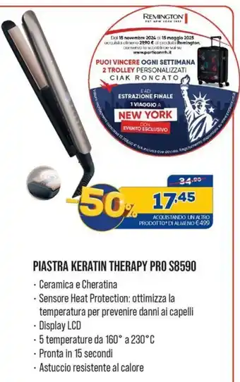 Euronics PIASTRA KERATIN THERAPY PRO S8590 offerta