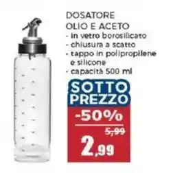 Happy Casa Dosatore olio e aceto offerta