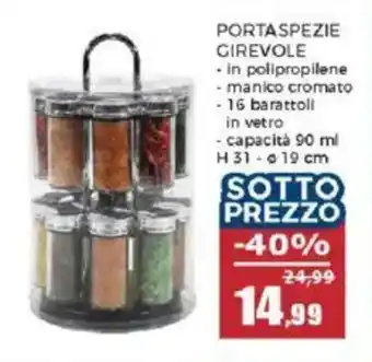 Happy Casa Portaspezie girevole offerta