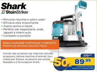 Euronics Shark StainStriker offerta