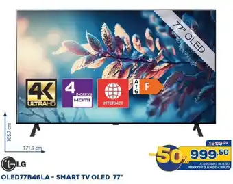 Euronics LG OLED77B46LA - SMART TV OLED 77" offerta