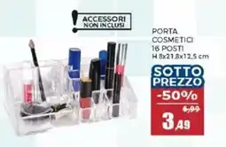 Happy Casa Porta cosmetici 16 posti offerta