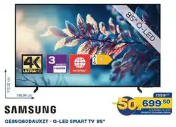 Euronics SAMSUNG QE85Q60DAUXZT - Q-LED SMART TV 85" offerta