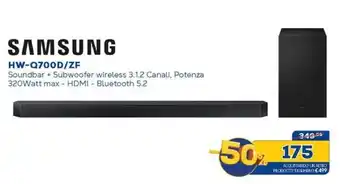 Euronics SAMSUNG HW-Q700D/ZF offerta