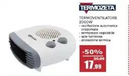 Happy Casa Termozeta termoventilatore 200w offerta