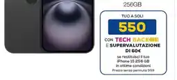 Euronics iPhone 16 256 GB offerta