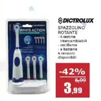 Happy Casa Dictrolux spazzolino rotante offerta