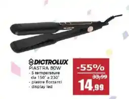 Happy Casa Dictrolux piastra 80w offerta