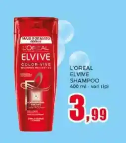 Happy Casa L'oreal elvive shampoo offerta