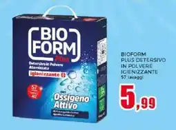 Happy Casa Bioform plus detersivo in polvere igienizzante offerta