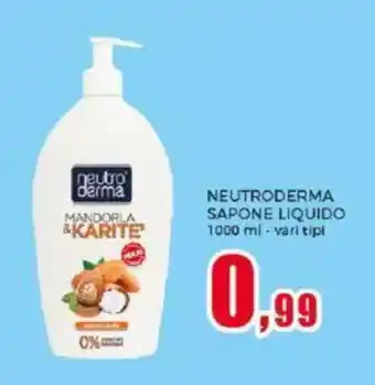 Happy Casa Neutroderma sapone liquido offerta