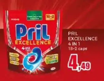 Happy Casa Pril excellence 4 in 1 offerta