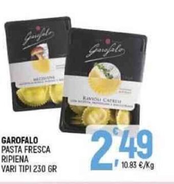 Ottimo Market Garofalo Pasta Fresca Ripiena Vari Tipi 230 gr offerta