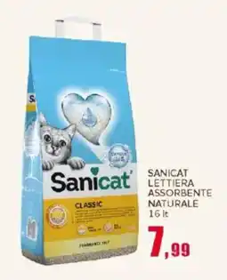 Happy Casa Sanicat lettiera assorbente naturale offerta