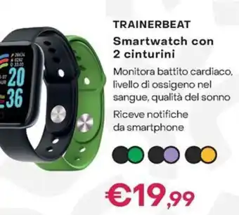 Euronics Trainerbeat smartwatch con offerta