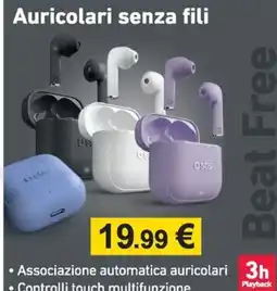 Euronics Auricolari senza fili offerta