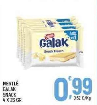 Nestlè Galak Snack 4 x 26 gr