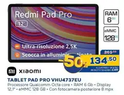 Euronics mi xiaomi TABLET PAD PRO VHU4737EU offerta