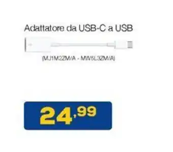 Euronics Adattatore da USB-C a USB offerta